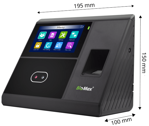 Face, Finger, Card, Password Based N G4W with wi fi & Battery
