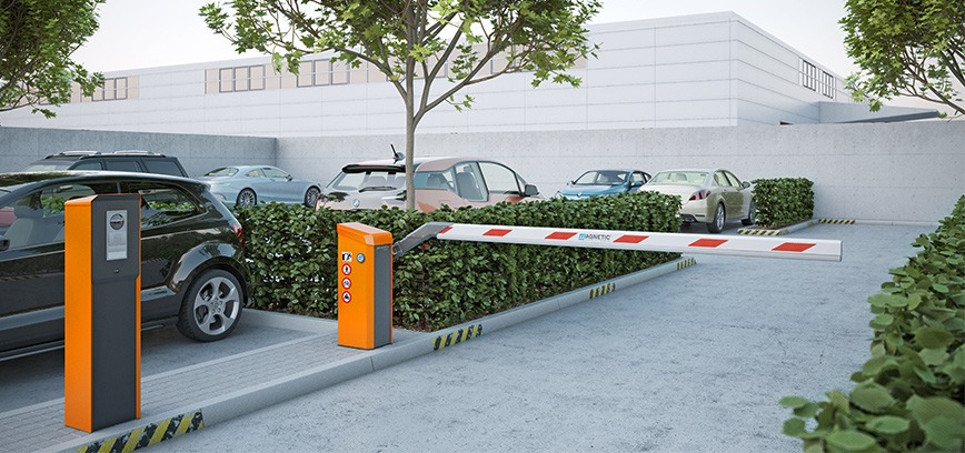 Boom Barrier 6 Meter Magnetic Access Pro L