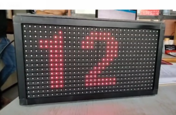 Reverse count down dual Side Display board