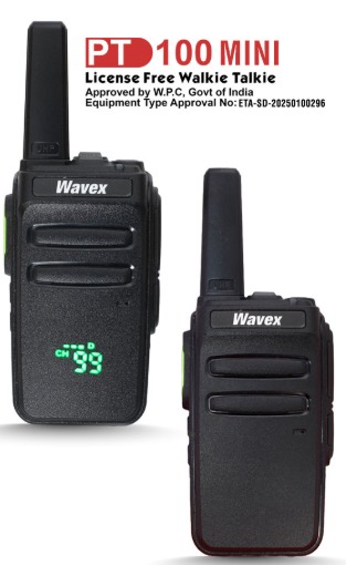 Walkie Talkie PT100 Mini 1 to 1.5 Km