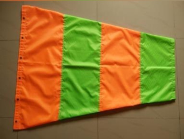 KTI 4 Feet Wind Sock Single Fabric No Reflective