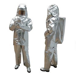 Aluminized Fire Suit 4 layer With BA Pouch