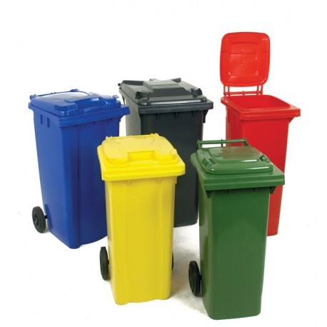 Dustbin Plastic Dustbin with Wheel 120 Ltr