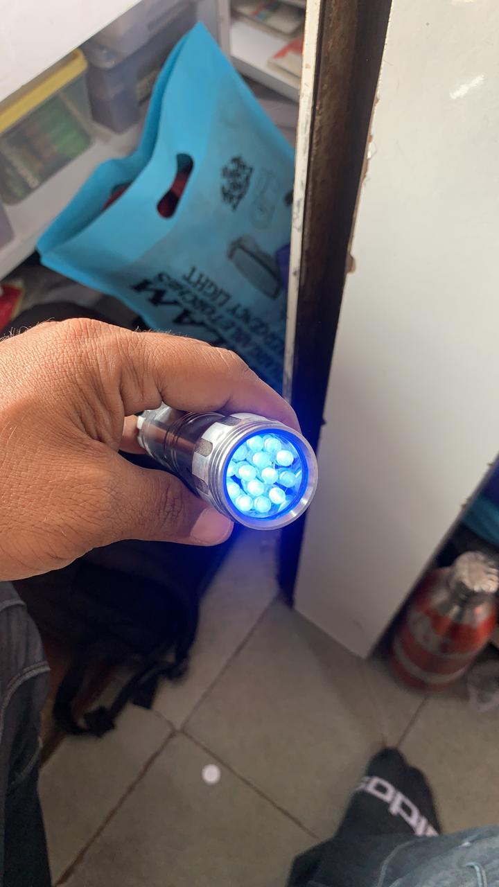 Ultraviolet Torch Light
