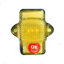 Shoulder Light with Inbuilt Battery Colour Amber