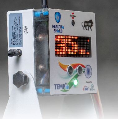 Body Temperature detection System Tempie