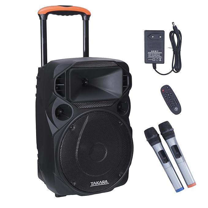 Takara T 6008 8inch Portable Trolley Speaker