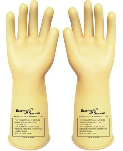 Electric Shock Proof Gloves 500 V Class 00 EN