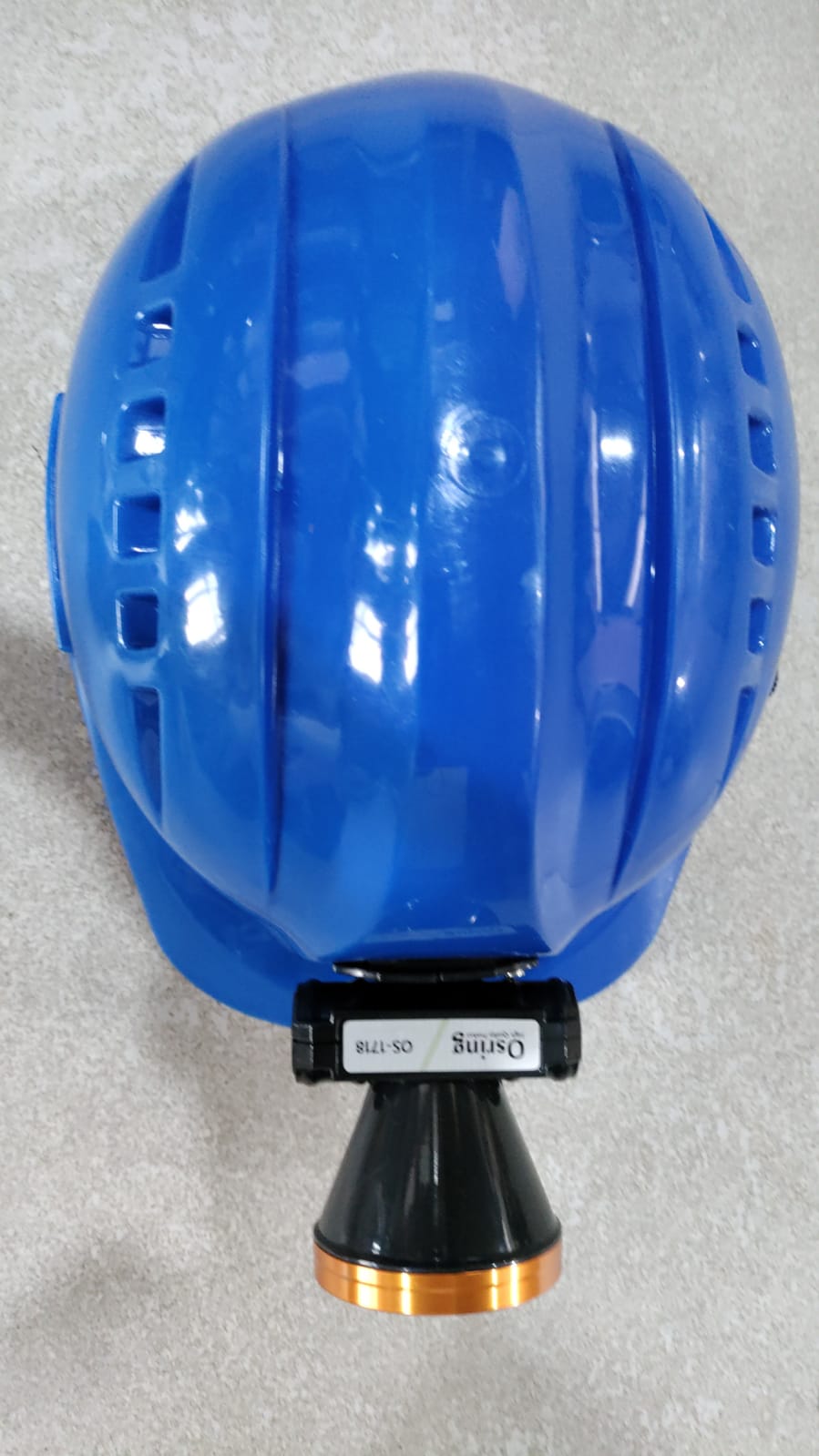 KTI Helmet Blue With LED Light