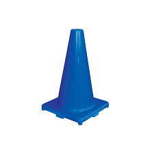 Safety Cone HDPE Based 300mm Blue