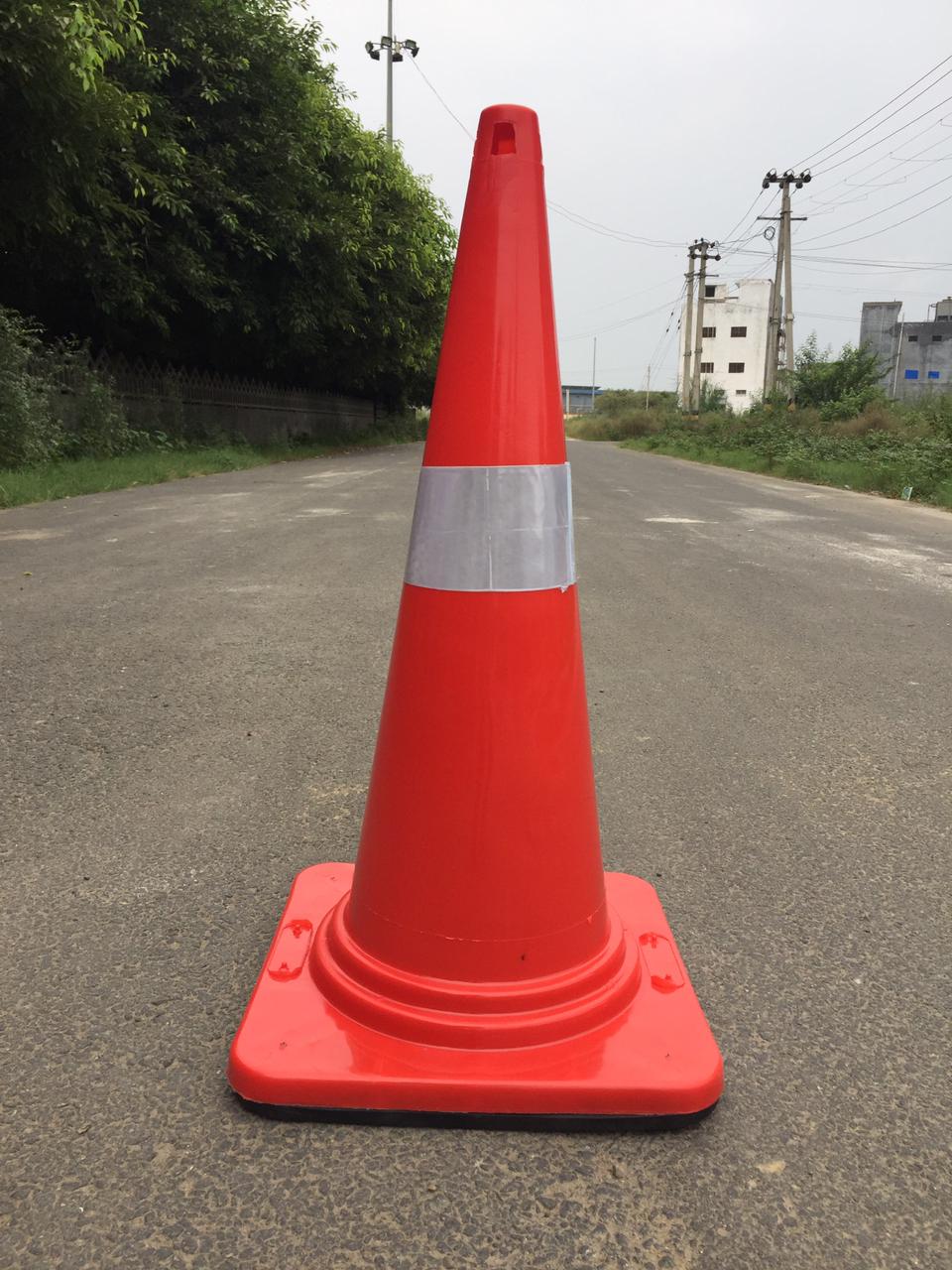 Safety Cone Plastic Base 750mm 1.2kg