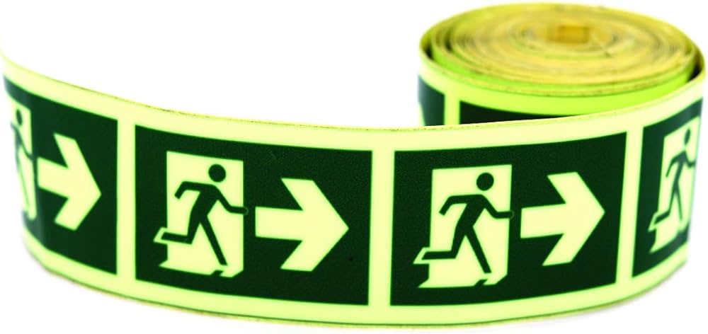 Autoglo Tape 80mm With Right Arrow signage