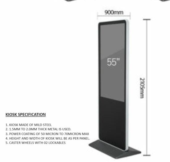 KIOSK 50 inch