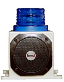 Audio Visual Alarm with Revolving Flasher FLED AVA