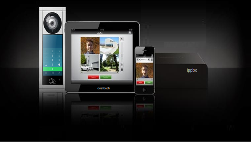 IP VDP One touch 4 Indoor, 1 Outdoor